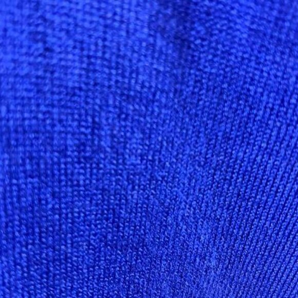 Vintage Ellen Tracy Royal Blue Sweater Toggle Close Size M EUC - Picture 7 of 12